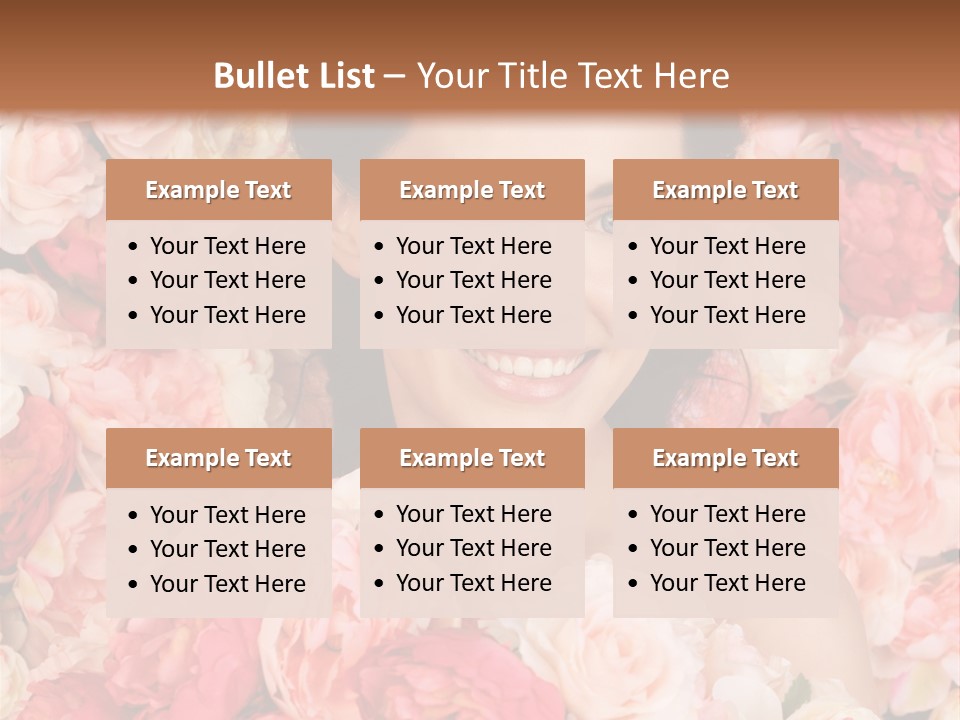 Blooming Fresh Beauty PowerPoint Template