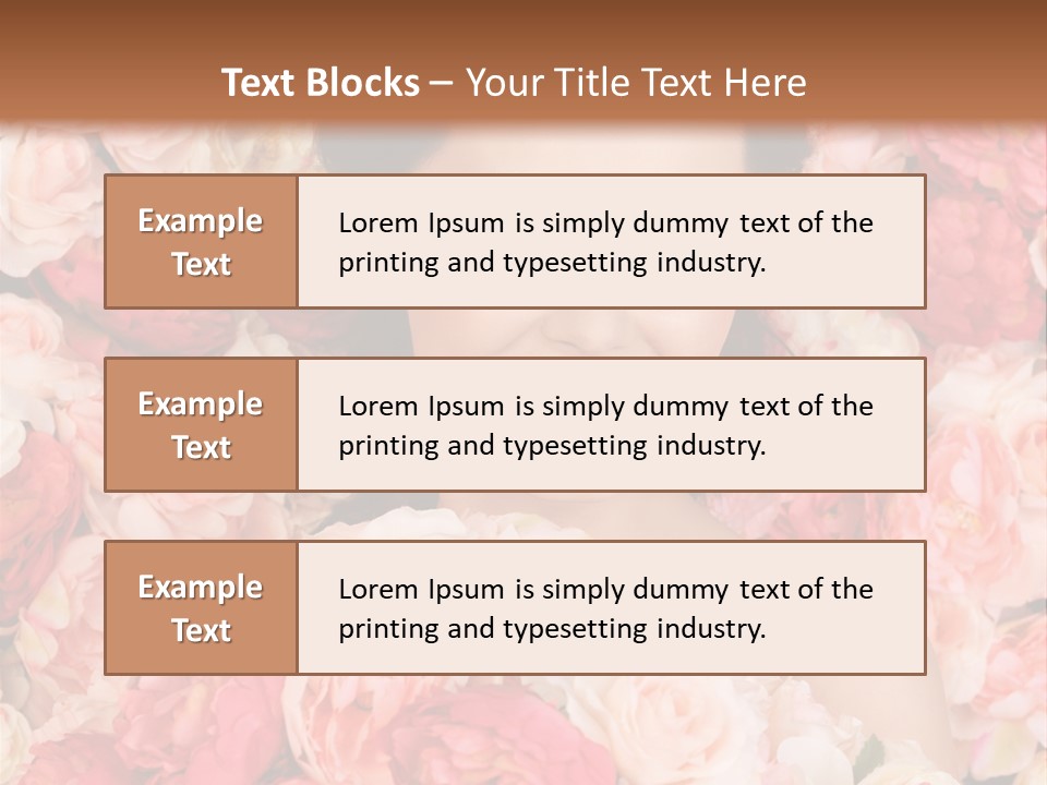 Blooming Fresh Beauty PowerPoint Template