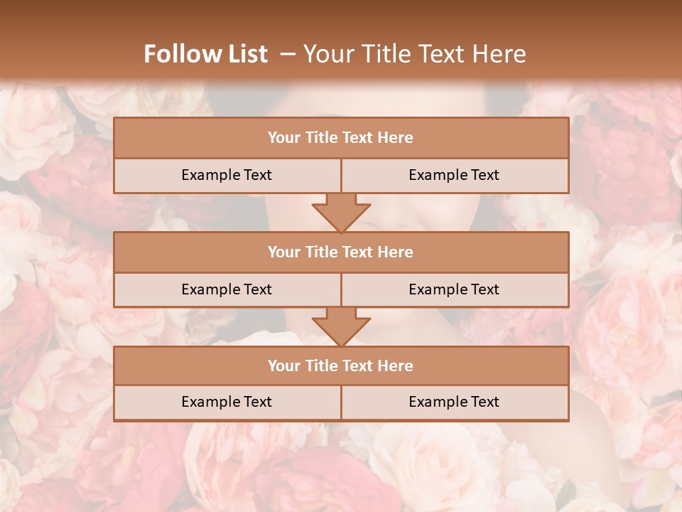 Blooming Fresh Beauty PowerPoint Template