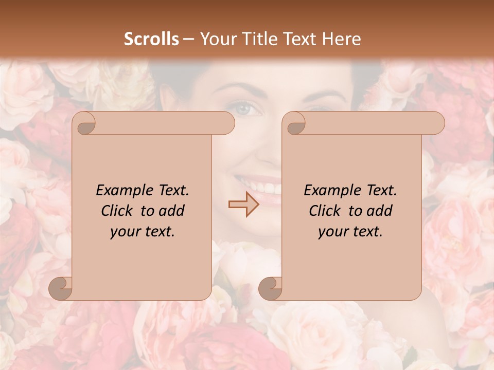 Blooming Fresh Beauty PowerPoint Template