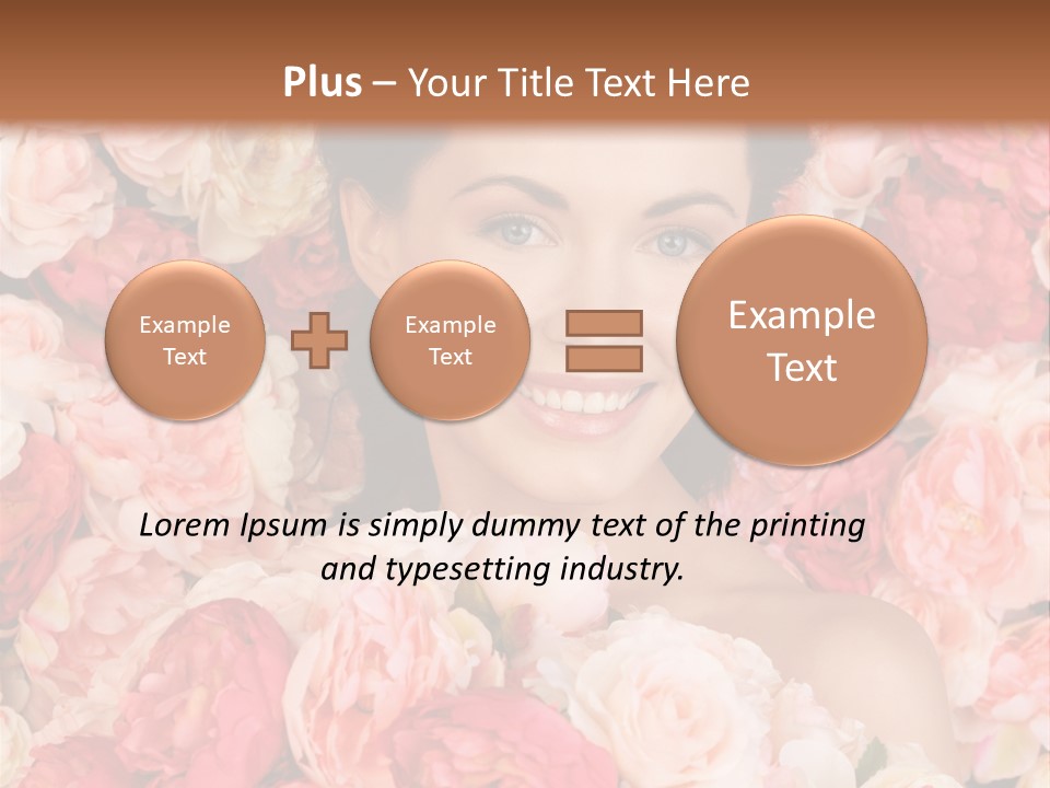 Blooming Fresh Beauty PowerPoint Template