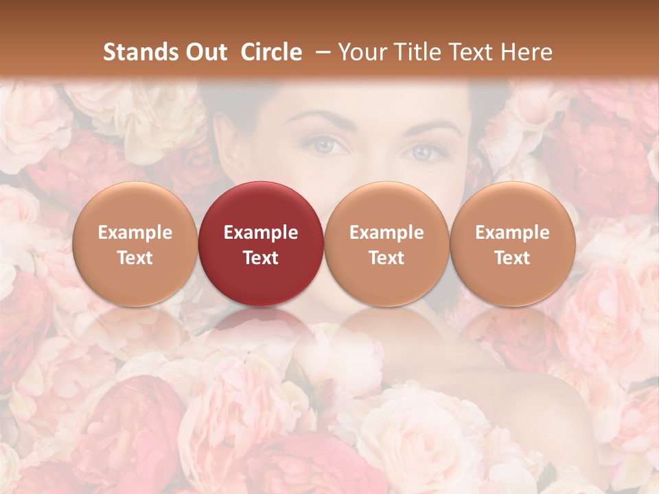 Blooming Fresh Beauty PowerPoint Template