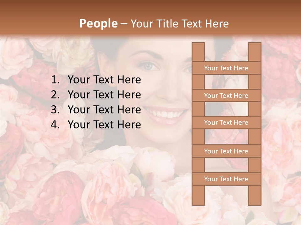 Blooming Fresh Beauty PowerPoint Template