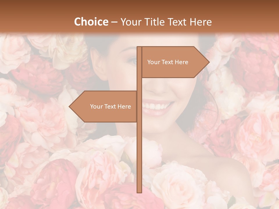 Blooming Fresh Beauty PowerPoint Template