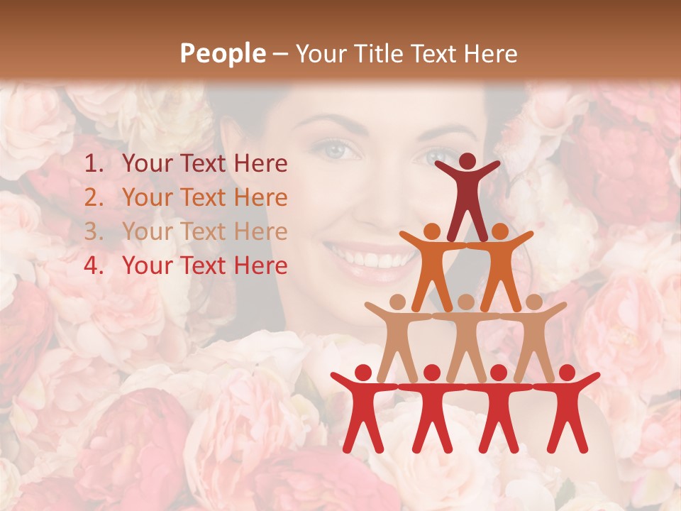 Blooming Fresh Beauty PowerPoint Template