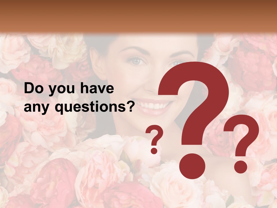 Blooming Fresh Beauty PowerPoint Template