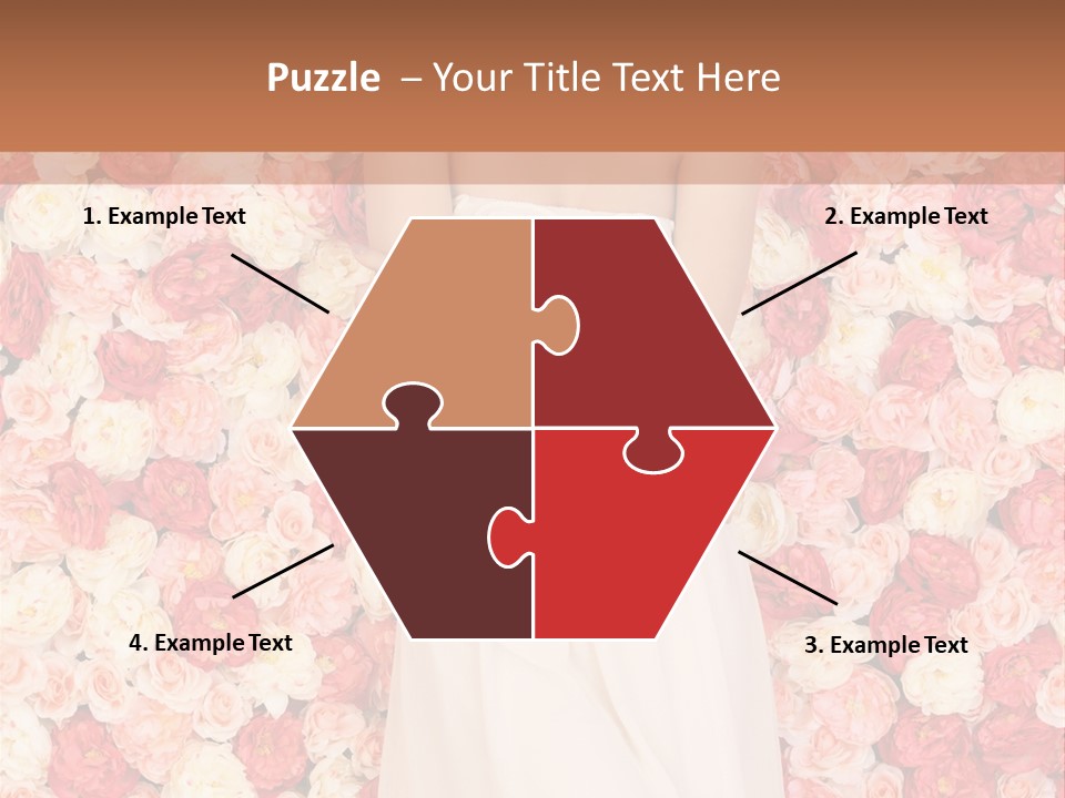 Natural Romantic Fresh PowerPoint Template