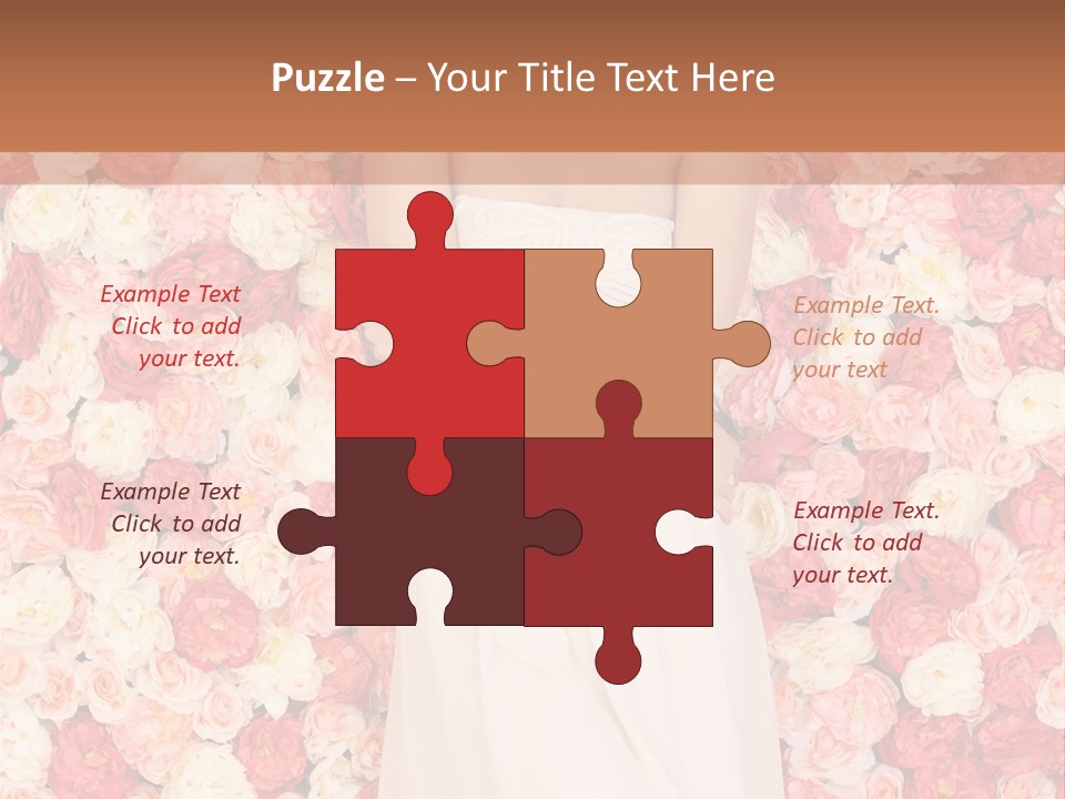 Natural Romantic Fresh PowerPoint Template