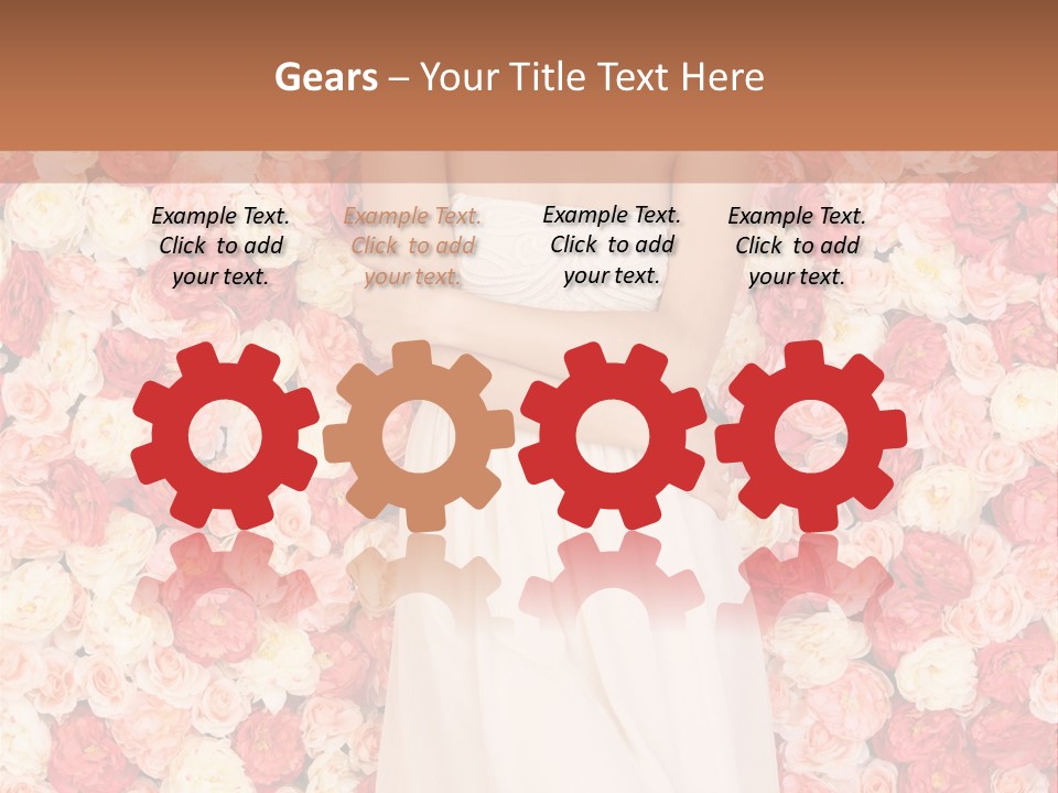 Natural Romantic Fresh PowerPoint Template