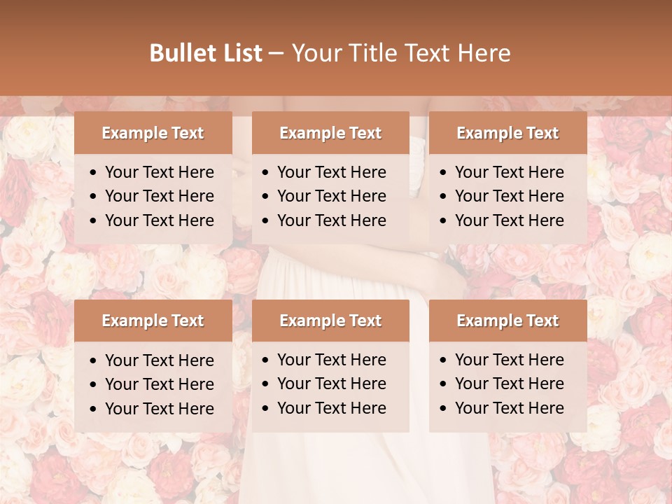 Natural Romantic Fresh PowerPoint Template