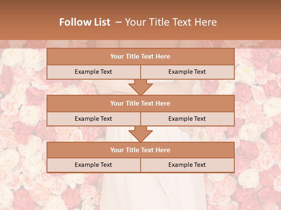Natural Romantic Fresh PowerPoint Template
