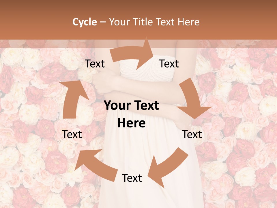 Natural Romantic Fresh PowerPoint Template