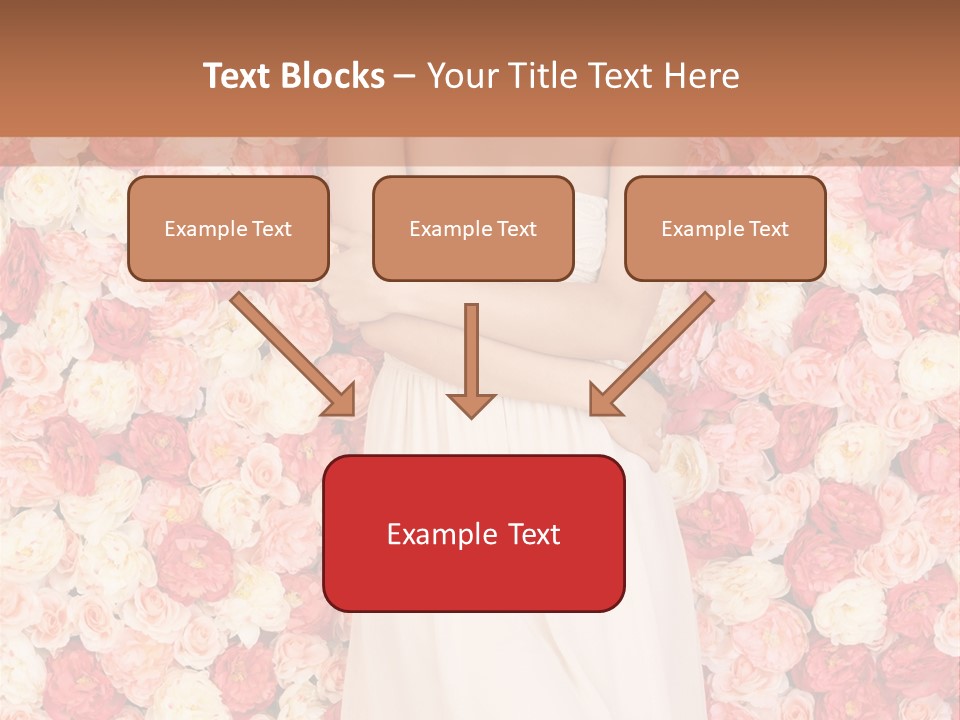Natural Romantic Fresh PowerPoint Template