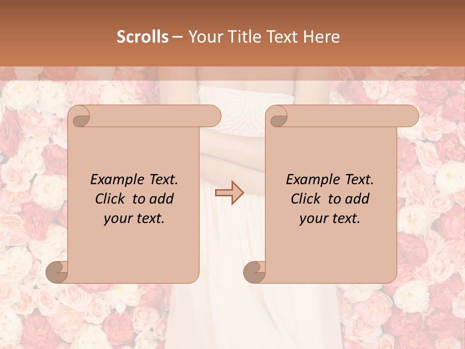 Natural Romantic Fresh PowerPoint Template