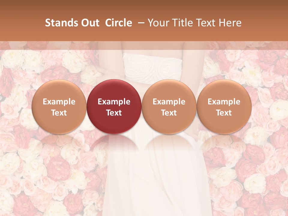 Natural Romantic Fresh PowerPoint Template