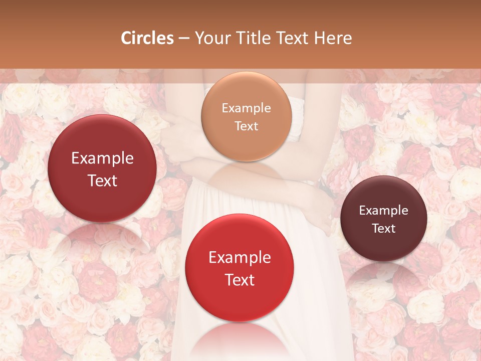 Natural Romantic Fresh PowerPoint Template