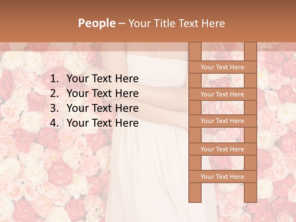 Natural Romantic Fresh PowerPoint Template
