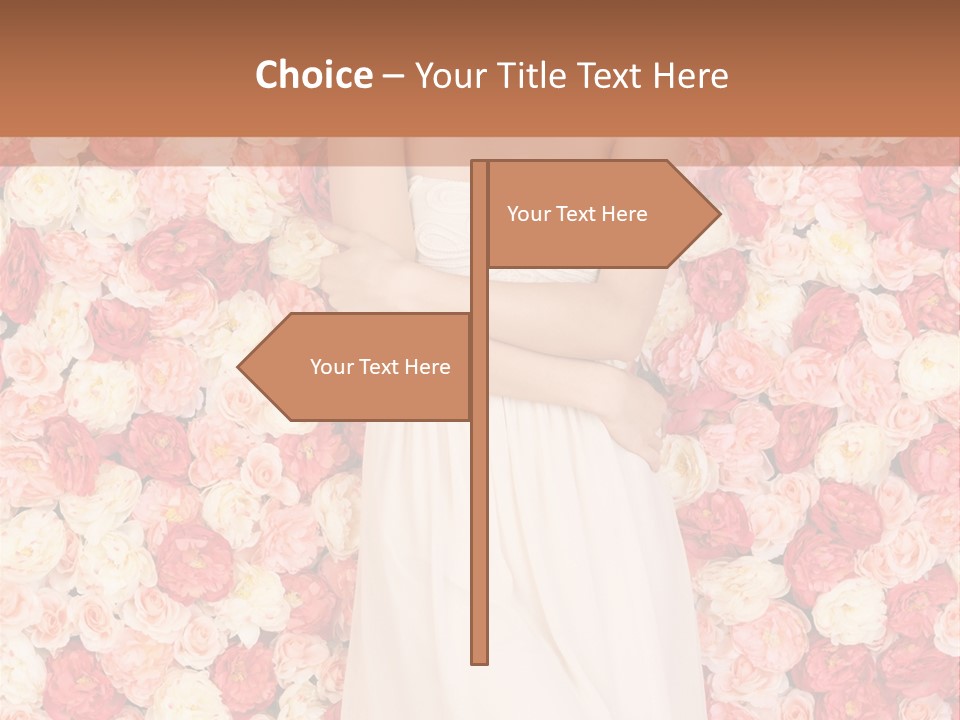 Natural Romantic Fresh PowerPoint Template