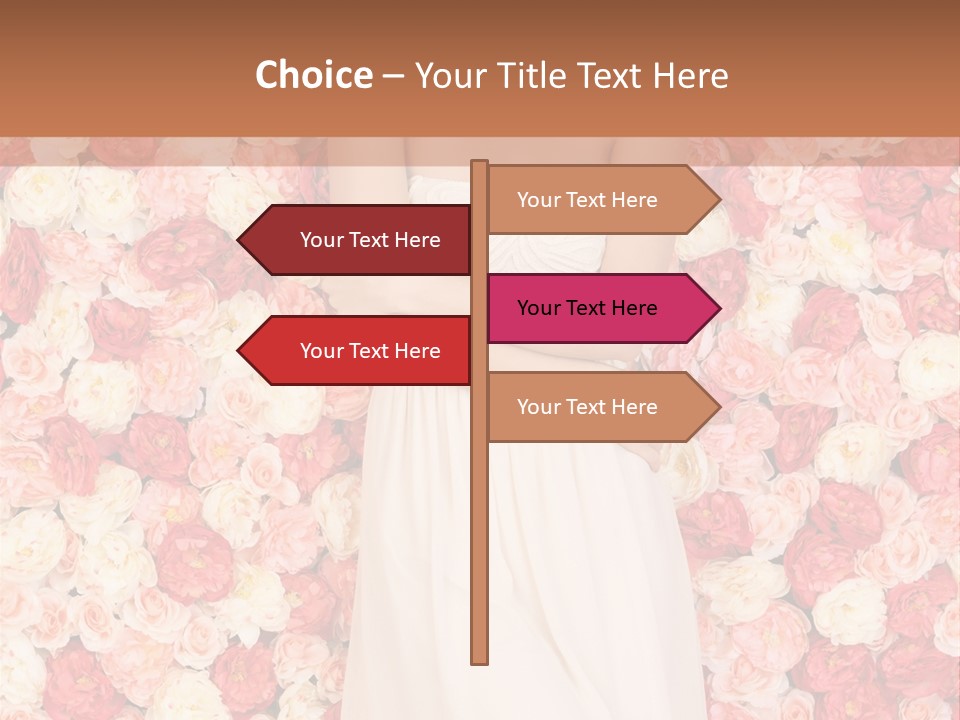 Natural Romantic Fresh PowerPoint Template