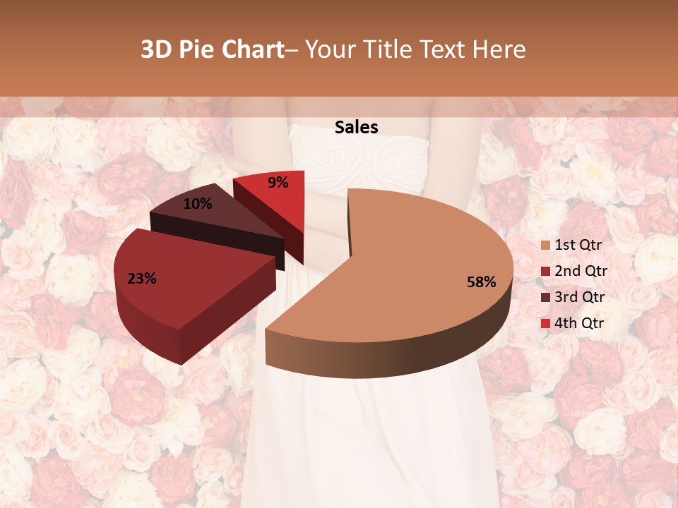 Natural Romantic Fresh PowerPoint Template