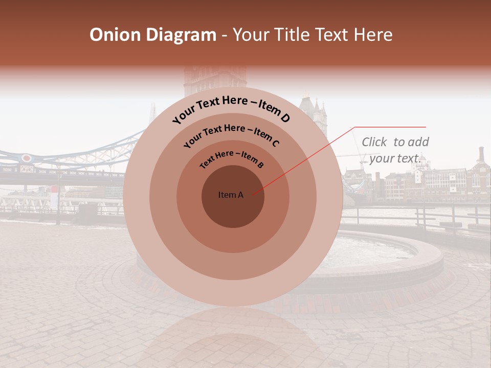 Dock Girl River PowerPoint Template