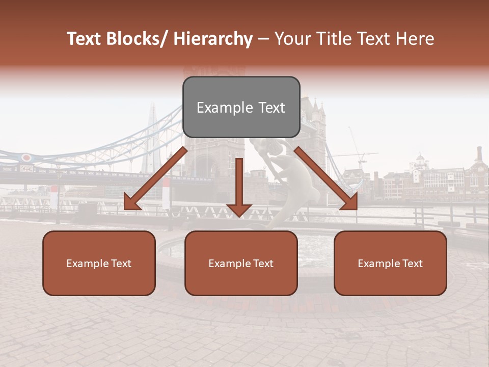 Dock Girl River PowerPoint Template