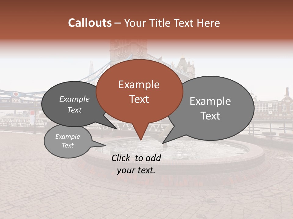 Dock Girl River PowerPoint Template