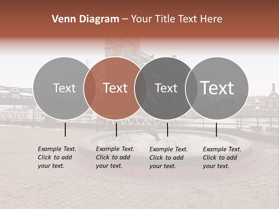 Dock Girl River PowerPoint Template