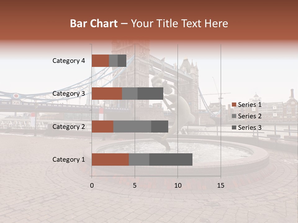 Dock Girl River PowerPoint Template