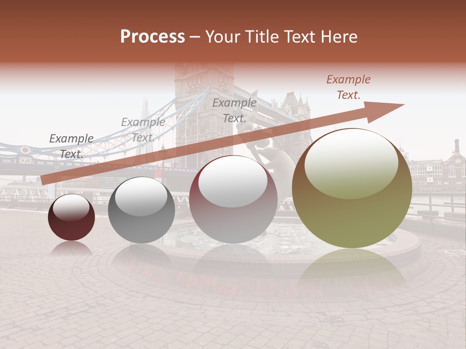 Dock Girl River PowerPoint Template