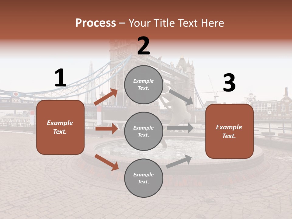 Dock Girl River PowerPoint Template