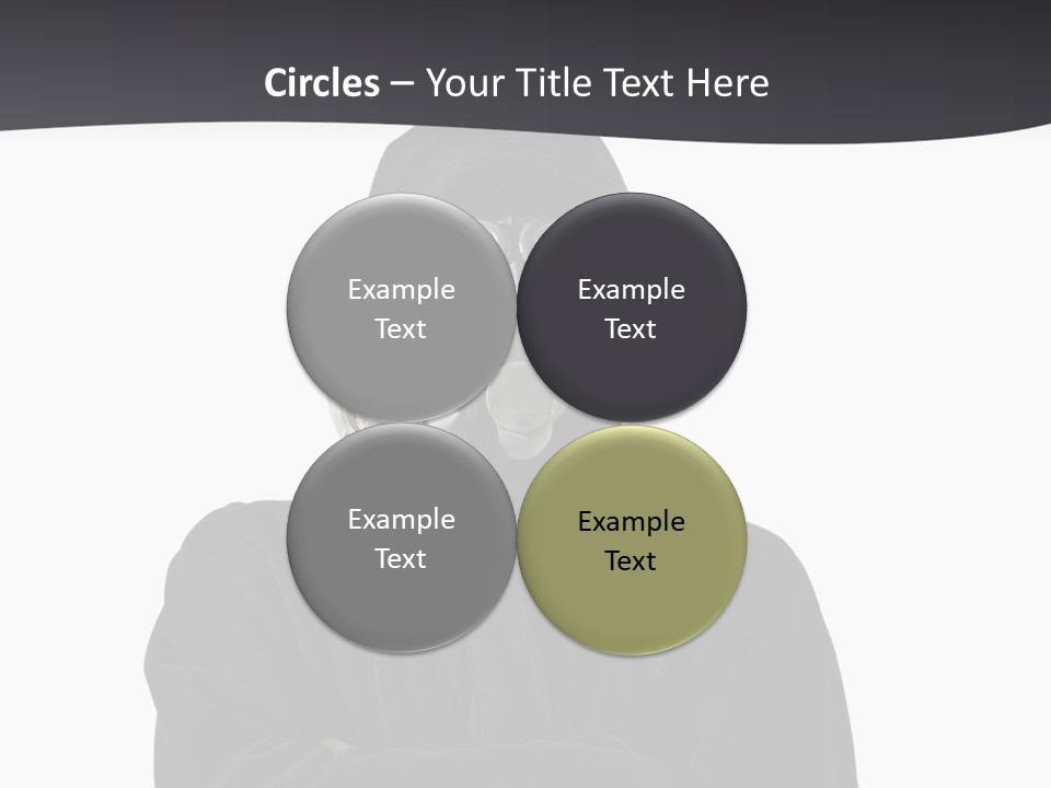 Man Environmental Biohazard PowerPoint Template