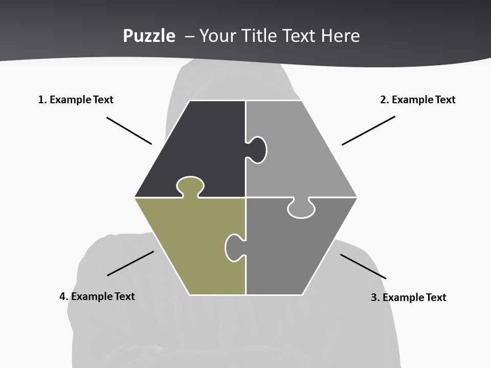 Man Environmental Biohazard PowerPoint Template