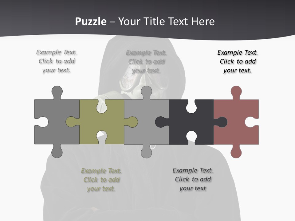 Man Environmental Biohazard PowerPoint Template