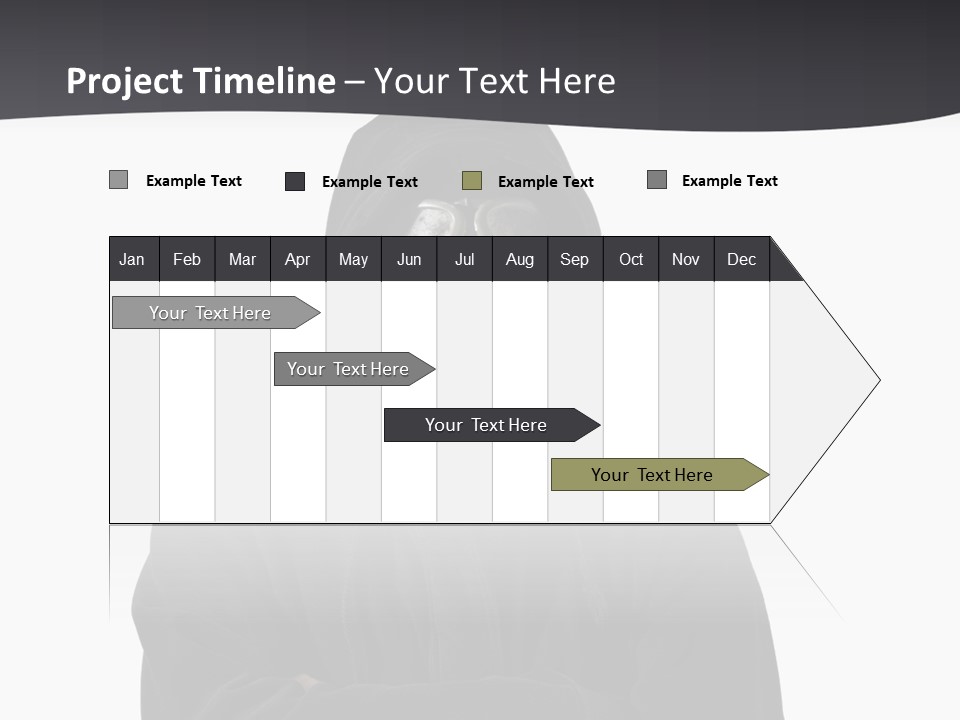 Man Environmental Biohazard PowerPoint Template