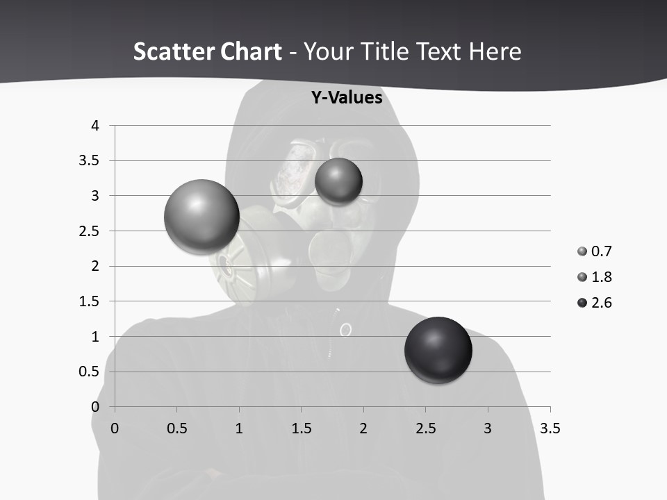 Man Environmental Biohazard PowerPoint Template