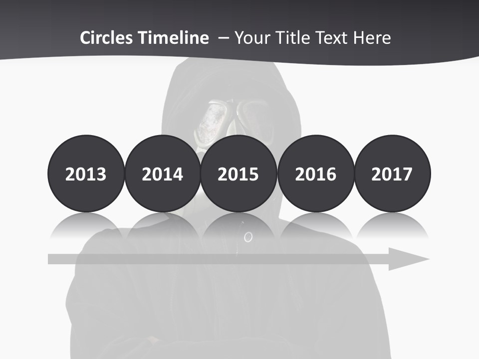 Man Environmental Biohazard PowerPoint Template