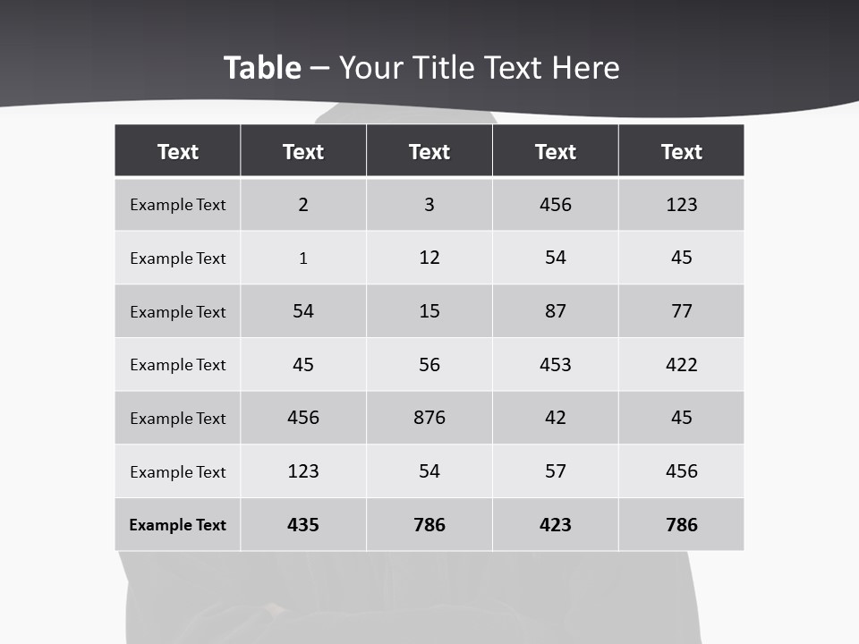 Man Environmental Biohazard PowerPoint Template