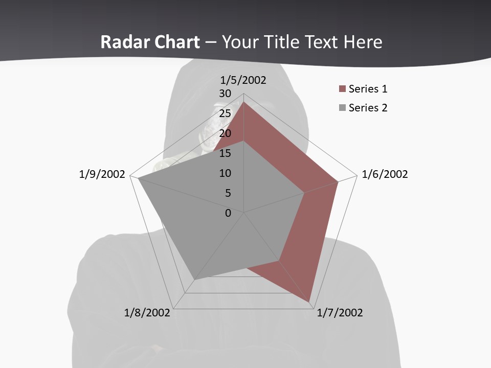 Man Environmental Biohazard PowerPoint Template