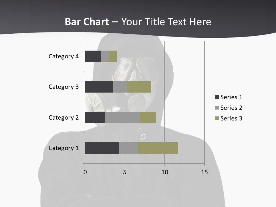 Man Environmental Biohazard PowerPoint Template