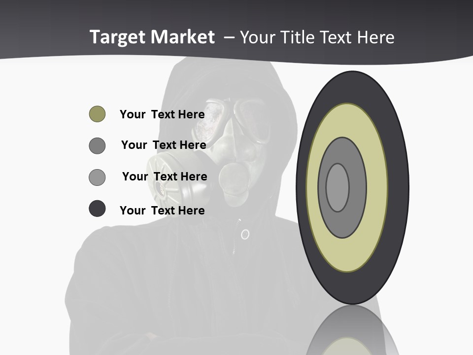 Man Environmental Biohazard PowerPoint Template
