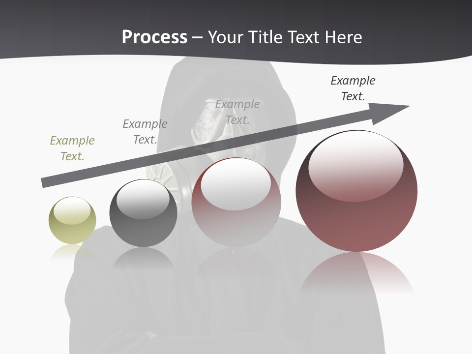 Man Environmental Biohazard PowerPoint Template