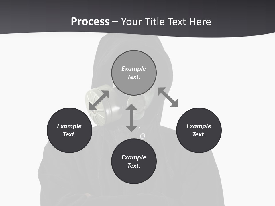 Man Environmental Biohazard PowerPoint Template