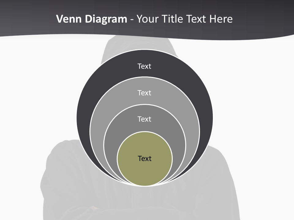 Man Environmental Biohazard PowerPoint Template