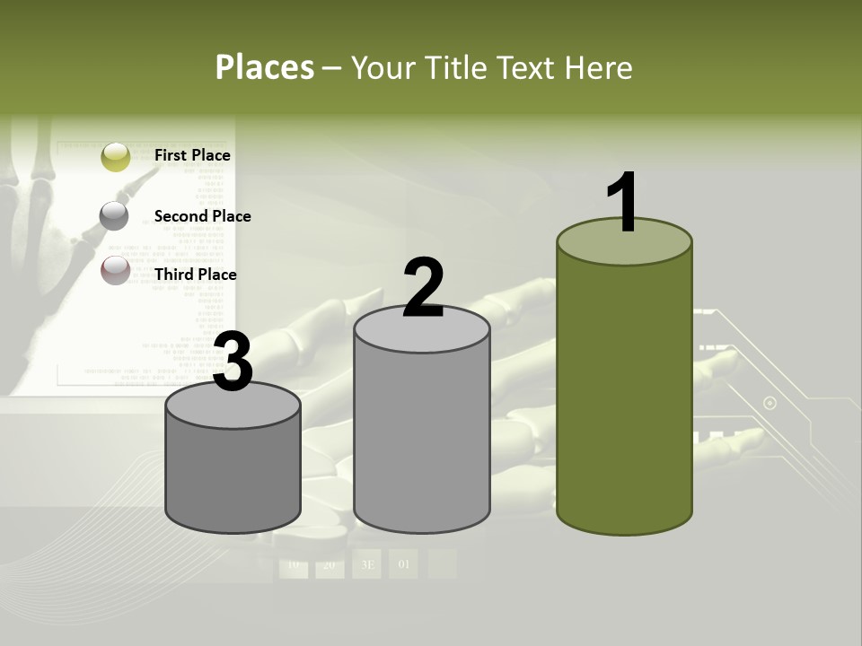Render Bone Skeletal PowerPoint Template