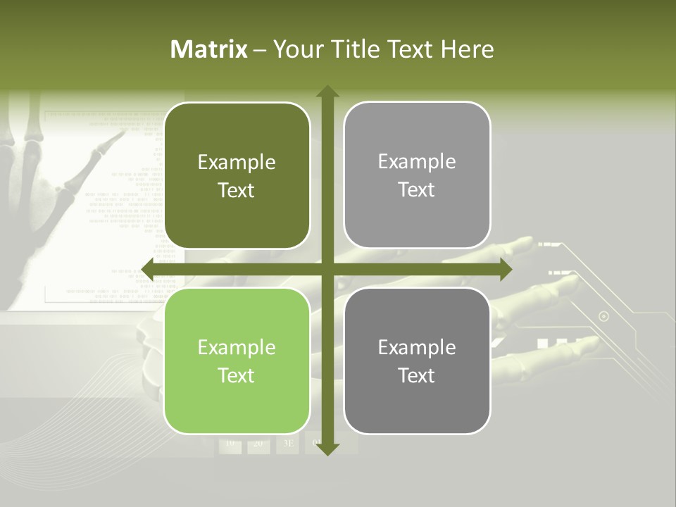Render Bone Skeletal PowerPoint Template