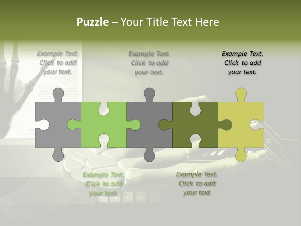 Render Bone Skeletal PowerPoint Template