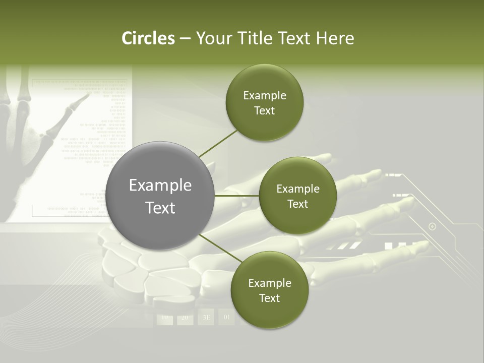 Render Bone Skeletal PowerPoint Template