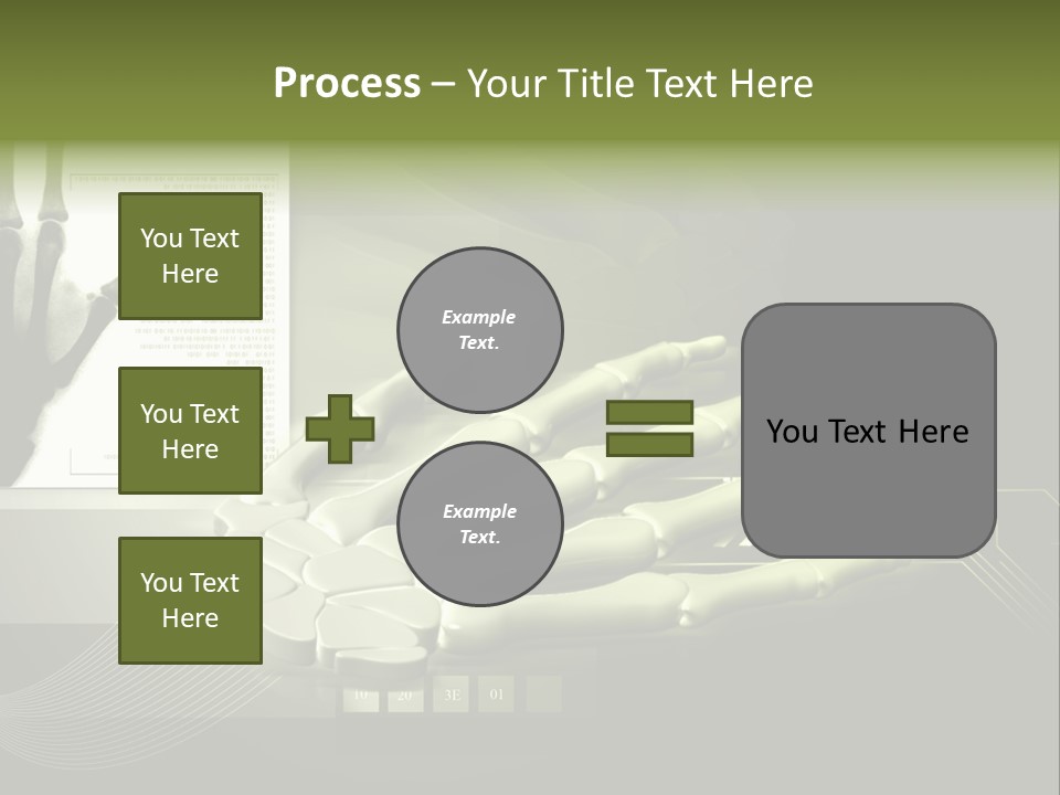 Render Bone Skeletal PowerPoint Template