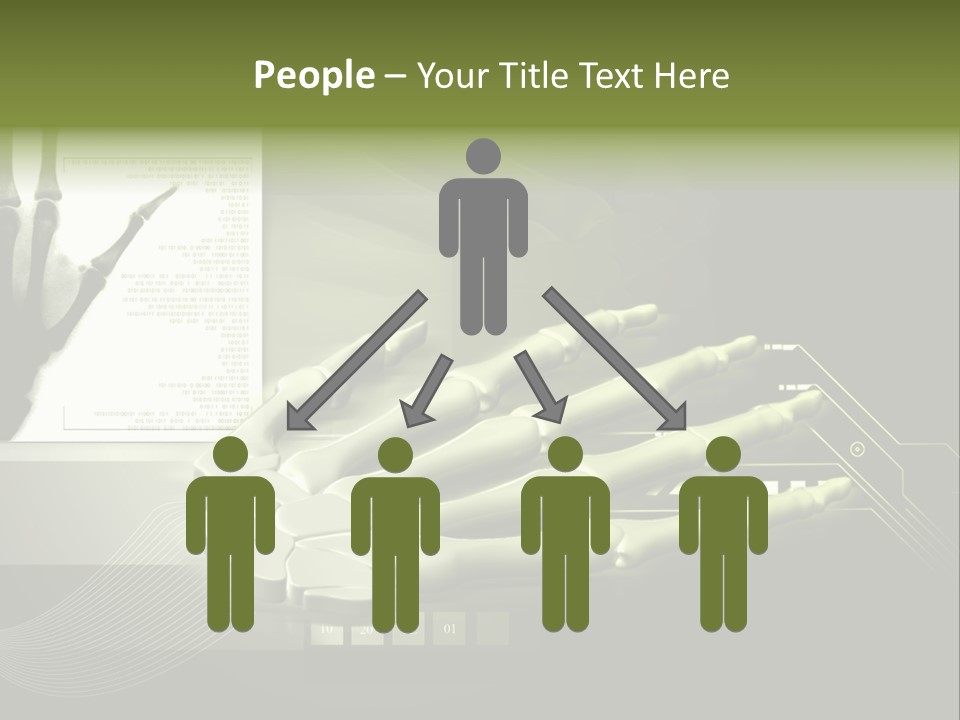 Render Bone Skeletal PowerPoint Template